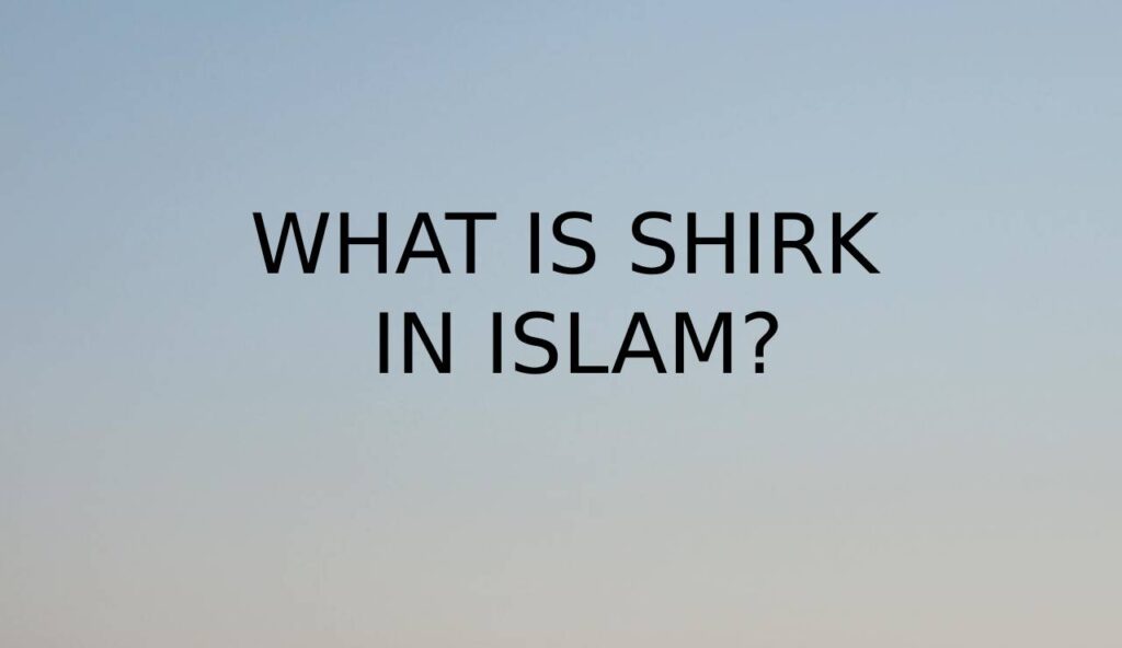 shirk